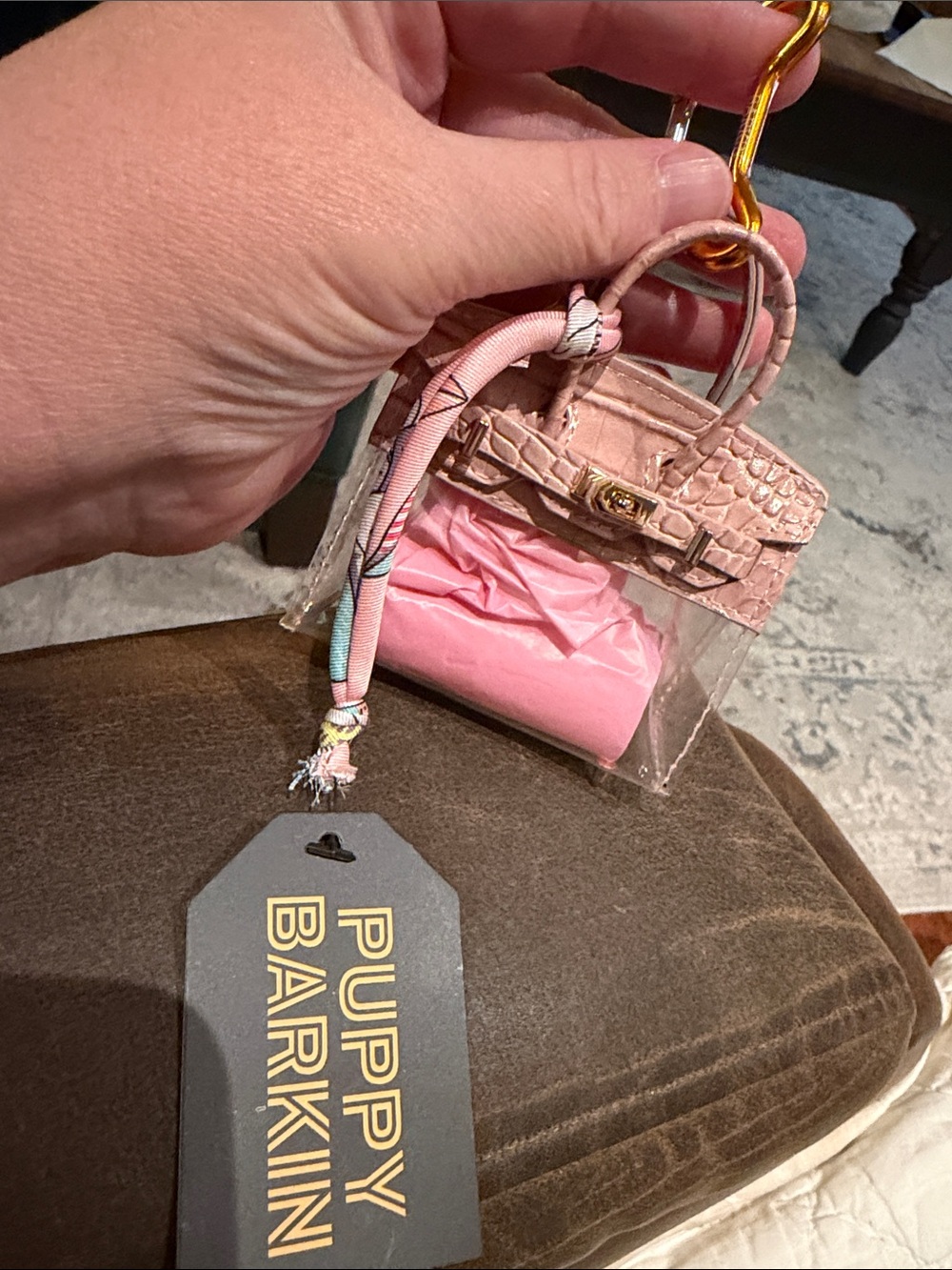 Puppy Barkin Poo Bag Holder